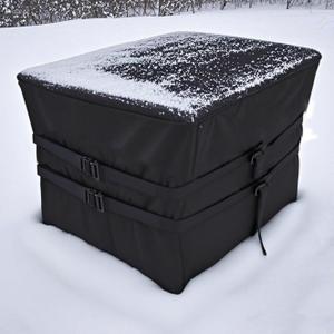 Pool Heater Cover,Heat Pump Cover Compatible with Hayward, Pool Heater Cover for Winter,Heavy Duty 600D,40" Length X 34" Width X31 Height (Black)