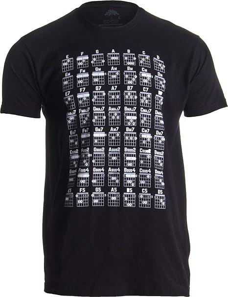 Guitar Player Tee Shirts | Acoustic, Electric, Rock, Bass, Banjo, Ukelele Guitarist Music T-Shirt for Men Women, Size L