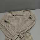 Women's Pullover Sweater Dress Long Lantern Sleeve Turtle Neck Cute Ribbed Knit Bodycon Mini Short Dress 2025 Fall (Medium, Khaki)