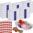 30 Pcs Fishing Candy Tackle Boxes Party Favors Small Tackle Box with Fishing Bobber for Fishing Theme Decorations (30)