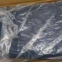 Outdoor Porch Swing Canopy Replacement Cover, 3 Seat Swing Cover UV-Resistant for 3-Seat Porch Swing (Blue, 76.8x47.2x9.1in)