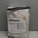 Pinch Pleated Curtains 84 inch Length,Curtains for Living Room Light Filtering 350 GSM Thick Curtain Semi Sheer Pleated Drapes Back Tabs and Pinch Pleats for That Elegant Tailored Look