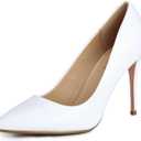 IDIFU Women's IN4 Classic Pointed Toe High Heels Pumps Wedding Dress Office Shoes (9)