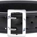 BIANCHI 7960 Sam Browne Duty Belt, Fits 2.25 Inches (58 MM) Belt Loops (Plain Black)