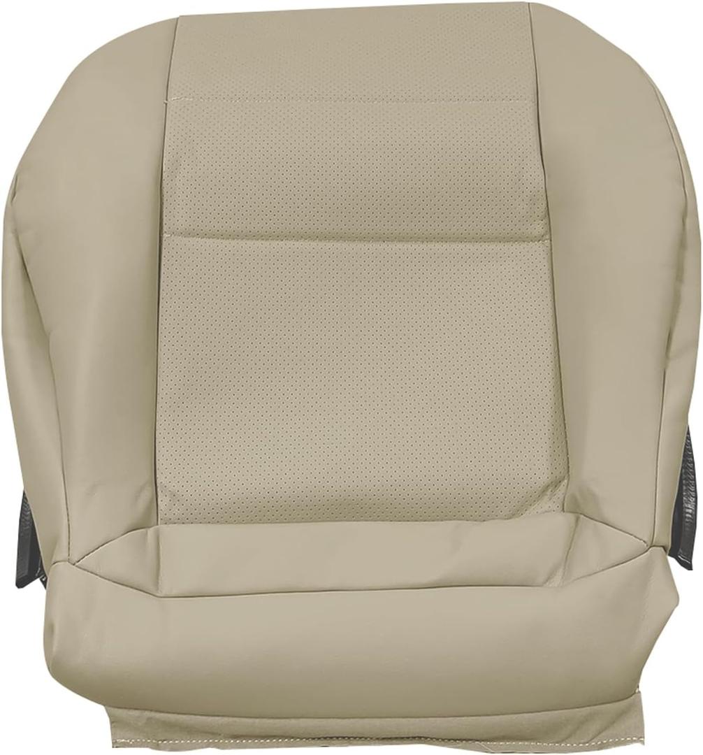Driver Bottom Seat Cover for Benz GLK 250 280 300 2008-2014, for Benz GLK 350 2008-2015, Microfiber Leather(Not for Sport, Also for Passenger Side)