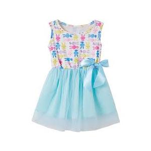 Beganly Toddler Girls Floral Tulle Sleeveless Summer Dresses Party Tutu Sundress  Size 130