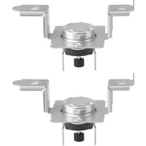 ECSiNG 2 PCS Dryer Thermal Fuse Reset Thermostat 6931EL3003C Compatible with LG Dryer