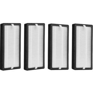 4 Pack of AP-DT10FL True Hepa Replacement Filter Compatible with HomeMedics TotalClean Desktop Air Purifier Models AP-DT10BK and AP-DT10WT. Compare to Part # AP-DT10FL (4 Count (Pack of 1))