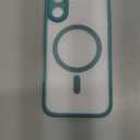 TOCOL Magnetic for iPhone 16 Case, Upgraded Full Camera Protection, Compatible with Magsafe, Drop Protection, Translucent Matte Back Bumper Phone Cover 6.1-Inch (Green)