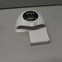 JODSONE U V LED Nail Lamp,2-in-1 Design for Nail Tip and Gel Nails Polish Fast Curing with 4 Timer Smart Sensor (Snow White)