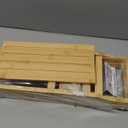 Bathtub Tray Caddy - Bath Tray - Bath Tub Table Tray Caddy - Bamboo Bath Tray for Tub