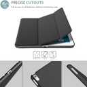 ProCase Smart Casefor 10.5 iPad Air 3rd Generation 2019 / iPad Pro 2017, Slim Stand Cover with Translucent Frosted Back for iPad Air 3 -Black
