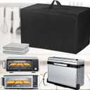 Digital Air Fryer Countertop Oven Dust Cover, Heat-Resistant Waterproof And Dust-Proof 600D Nylon Material, Compatible For Ninja SP101/SP201/SP351/FT102CO Digital Air Fryer Countertop Oven