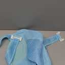 Baby Bath Support Mesh Pad Newborn Bath Tub Seat Net Non-Slip Baby Tub Mat Floating Bathtub Seat Cushion Adjustable Pillow for Bathing Cushion Pad Mat for 0-3 Years Old (No Bathtub) (Blue)