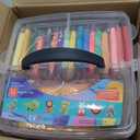 Polymer Clay 51 Colors, CiaraQ Modeling Clay for Kids, Oven Bake Clay with Sculpting Tools, Non Toxic, Ideal for Sculpture, Crafting, DIY Projects. (Assorted Colors, 0.7oz/Colors)