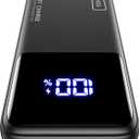 INIU Power Bank, 20000mAh 65W Compact USB C Laptop Portable Charger, PD QC Fast Charging 3-Output Battery Pack, Travel Charger for Laptop MacBook iPad Tablet Steam Deck iPhone 16 15 Samsung S22