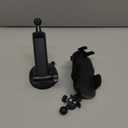 HTU 98+LBS Strongest Suction & Military-Grade Ultimate Car Phone MountPatent & Safety Certs Cell Phone Holder Truck Stand for Dashboard Windshield Vent for iPhone 17 Pro Max 16 15 Samsung (Black)