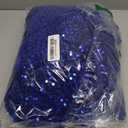 Sequin Prom Dresses for Women Mermaid Sparkly Formal Long Everning Party Gowns V-Neck Homecoming Dress for Teens Royal Blue US06