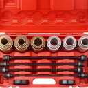 DAYUAN YT-1097 Universal Press and Pull Sleeve Remove Install Bushes Bearings Garage Tool Kit,Black