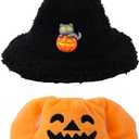 Doll Clothes Set for LABUBU, Clothes for Labubu, 17cm/15cm Dolls Outfit Set , Stylish Adorable Dolls Clothes Accessories (No Doll) (Halloween 1) PACK of 2