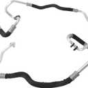 Engine Oil Cooler Line Inlet and Outlet Hose for 550i 4.4 2010-2016 550i GT 2010-2015 650i 2012-2019 650i Gran Coupe 2013-2019 750i 750Li 4.4 2009-2015 Alpina B7 B7L 2011-2012 17227589510 17227589509