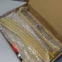 Wokceer Round Backdrop Stand 8FT Gold Wedding Arch Metal Circle Balloon Arch Stand for Birthday Party Wedding Bridal Shower Anniversary Ceremony