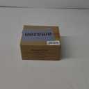 KAMIER Watch Case with Combination Lock - 4 Watch Storage and Jewelry Organizer - Watch Travel Case for Ring and Watch Storage, PU Leather Travel Watch Case, Ideal for Gift (With Gift Box), Brown