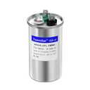 40+5 uF 40/5 MFD 6% 370V/440V CBB65 AC Capacitor, Dual Run Round Capacitor Replacement for HVAC Motor Start, Fan Start, Heat Pump, Condenser Straight Cool