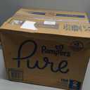 Pampers Pure Baby Diapers, Size 2 (12-18 lbs), 186, Up to 100% Leakproof, Premium Hypoallergenic Soft Diapers