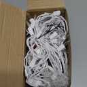 PREXTEX 300 Count Clear Christmas Tree Lights with White Wire - 60 ft Warm White Incandescent Lights for Indoor or Outdoor Use - Holiday String Light for Christmas Trees, Patios, Fences, and More