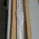 No Tools No Drill Cordless Mini Blinds 30" Wx 36" H, 1" L-Shaped Blades, Horizontal Vinyl Blinds for Indoor Windows, White