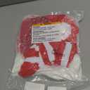 ack Women Christmas Costume Set Christmas Santa Hat Tutu Skirt Striped Tights for Women Christmas Parties Holiday Dress up Costume Accessory, One Size (Red, 15.75 Inches)