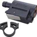 13563Q7 Fuel Line Quick Connector for Mercury Outboard Fuel Tank Double Sealed Clip-on Style Disconnect Tank End 8mm Female 22-13563A7 18-8091