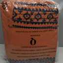 MaiRve Embroidery Comforter Set, Boho Farmhouse Western Bedding Set, All Season Bed in A Bag Comforter Set with Sheets, Pillowcases & Shams, Burnt Orange Queen 7 Pieces