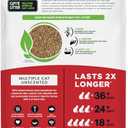 WORLD'S BEST CAT LITTER Multiple Cat Unscented, 15-Pounds - Natural Ingredients, Quick Clumping, Flushable, 99% Dust Free & Made in USA - Long-Lasting Odor Control & Easy Scooping