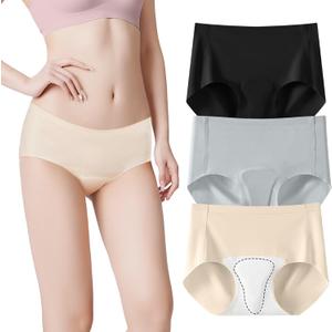 Seamless Underwear for Women (US, Alpha, X-Large, Regular, Regular, 3 Pack) (XL)