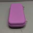 innoAura Switch Case 19-in-1 Bundle for NS Switch (2017), with Carrying Case, Game Organizer, Screen Protector, Stand and Thumb Grips, Pink