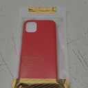 for iPhone 11 Phone Case, [2X Screen Protector + 2X Camera Protector], Liquid Silicone Ultra Slim Shockproof Protective Cover, Soft Microfiber Lining with iPhone 11 Case 6.1", Red