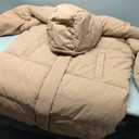Amazon Essentials Women's Oversized Long Hooded Insulated Puffer Jacket, Size: 3X