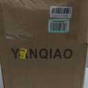 Carry-on Luggage with Cup Holder & USB Charging Port, Hard Side Luggage with Spinner Wheels, Lightweight Luggage for Travel, Business (Black, Carry-On 20-Inch)