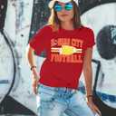 Football Shirt for Women Game Day T-Shirt Sunday Funday Shirt Funny Football Season Short Sleeve Tops