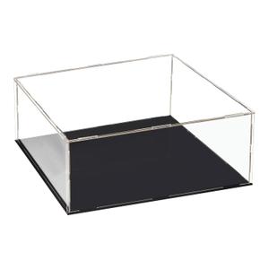 uxcell Acrylic Clear Display Case Box Dustproof Protection Showcase Cube Collectibles Show Box 9.8x9.8x5.9inch