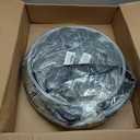 5 Packs 15.8 Inches Metal Plant Caddy with Wheels Extra-large Rolling Plant Stands Heavy-duty Wrought Iron Plant Roller Base Pot Movers Indoor Outdoor Plant Dolly with Casters Planter Tray Coaster (Black)