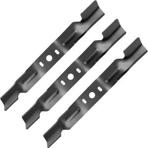 581101101 Mulching Blades for 54" Mower Deck Compatible with Husqvarna GT54CS GT54LS YT54LS Poulan PP24KA54 Craftsman Redmax Lawn Mower, 3 Pack