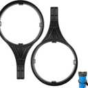 2 Pack Heavy Duty Water Filter Wrench (6.38" Max Inner Diameter), Durable Water Filter Wrench for Big Blue Style Filter Housings, Big Blue Filter Wrench Compatible with 4.5"x10" or 4.5"x20" Cartridges