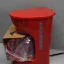 MELLERHOME 12-Cup Red Coffee Maker - Perfect for Home or Office, Borosilicate Carafe, Auto-Off, Reusable Filter, Anti-Drip, Keep-Warm Function, Clear Water Level Window, Red Kitchen Accessories