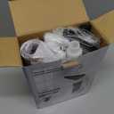 Window Vacuum Squeegee Cordless, Handheld Window Vac with Multi-Purpose Spray Bottle & Microfiber Cloth, Electric Cleaning Tool for Windows, Mirror, Countertop - White