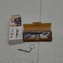 YEIN Progressive Multifocus Reading Glasses, Spring Hinge Blue Light Blocking Glasses for Women, No Line Multifocal Readers with Clear Lenses (+0.00/+2.50 magnification)