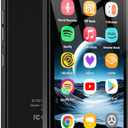 160GB MP3 Player with Android 13 OS, 4.02" MP4 Player with Bluetooth and WiFi, Music Player for Kids with Speakers, Android MP4 MP3 Player with Parental Controls, Play Store (Midnight)