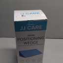 JJ CARE Bed Wedges & Body Positioners - 23.6 Inch, 30 Degree Curved Body Positioning Wedge Pillow for Side Sleeping, Foam Wedge Pillow for Bed Ridden with Pillow Case